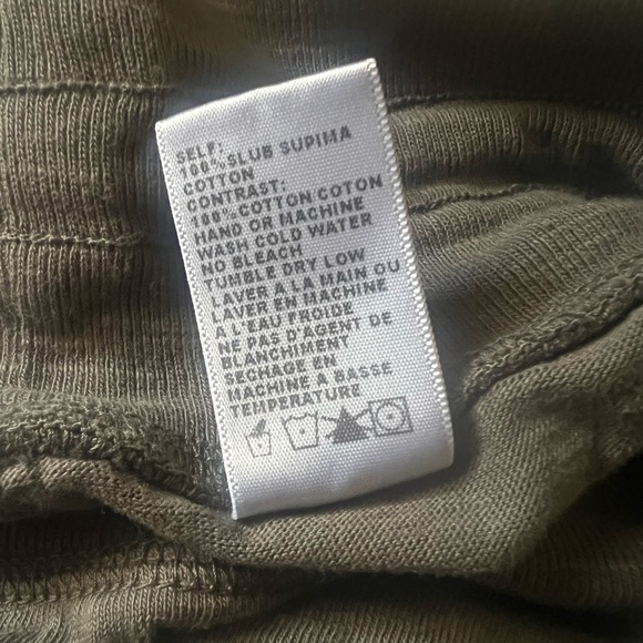 James Perse Cotton Drawstring Skirt - Picture 8 of 8